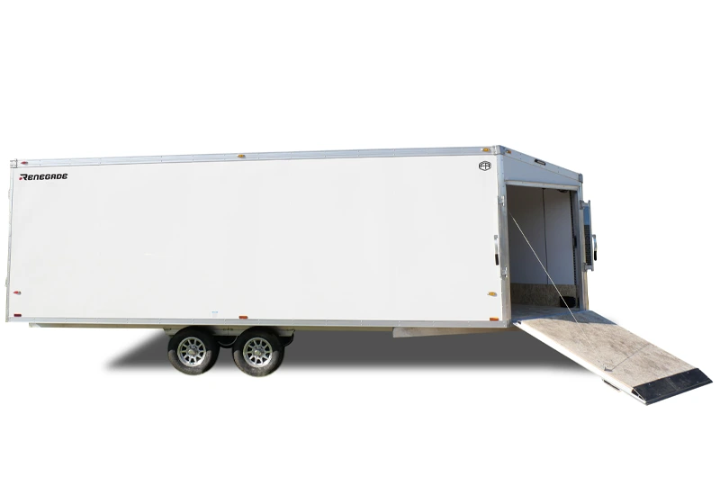 8.5' Wide Enclosed Snow Exterior Image